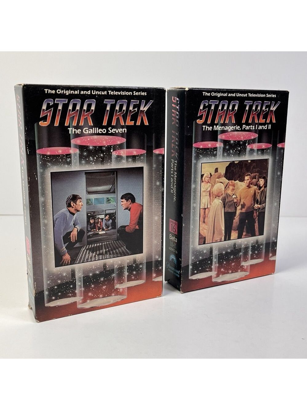 1966 1967 Star Trek Ep. 14 & 16 The Original Television Series Betamax Beta USA